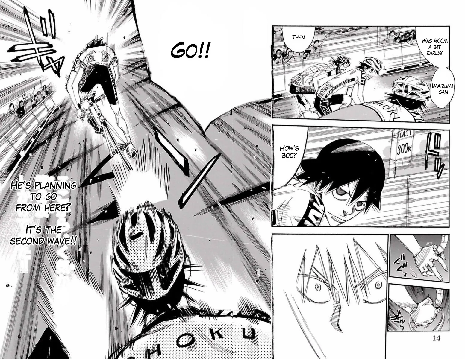 Yowamushi Pedal Chapter 408 page 10