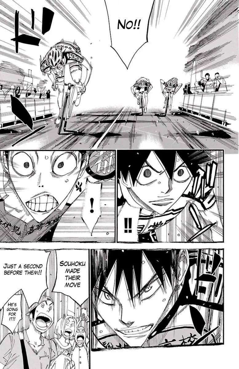Yowamushi Pedal Chapter 408 page 16