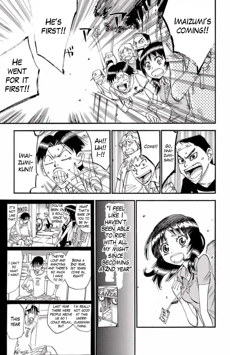 Yowamushi Pedal Chapter 409 page 8