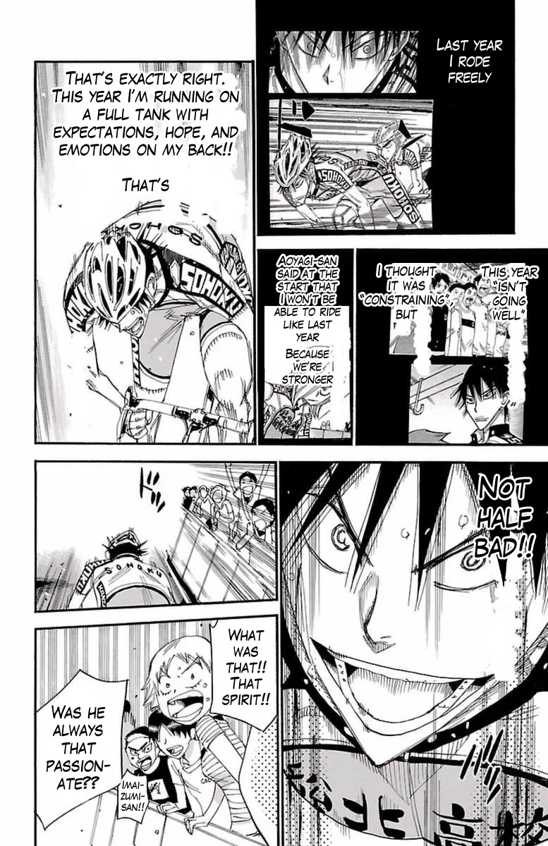 Yowamushi Pedal Chapter 409 page 13