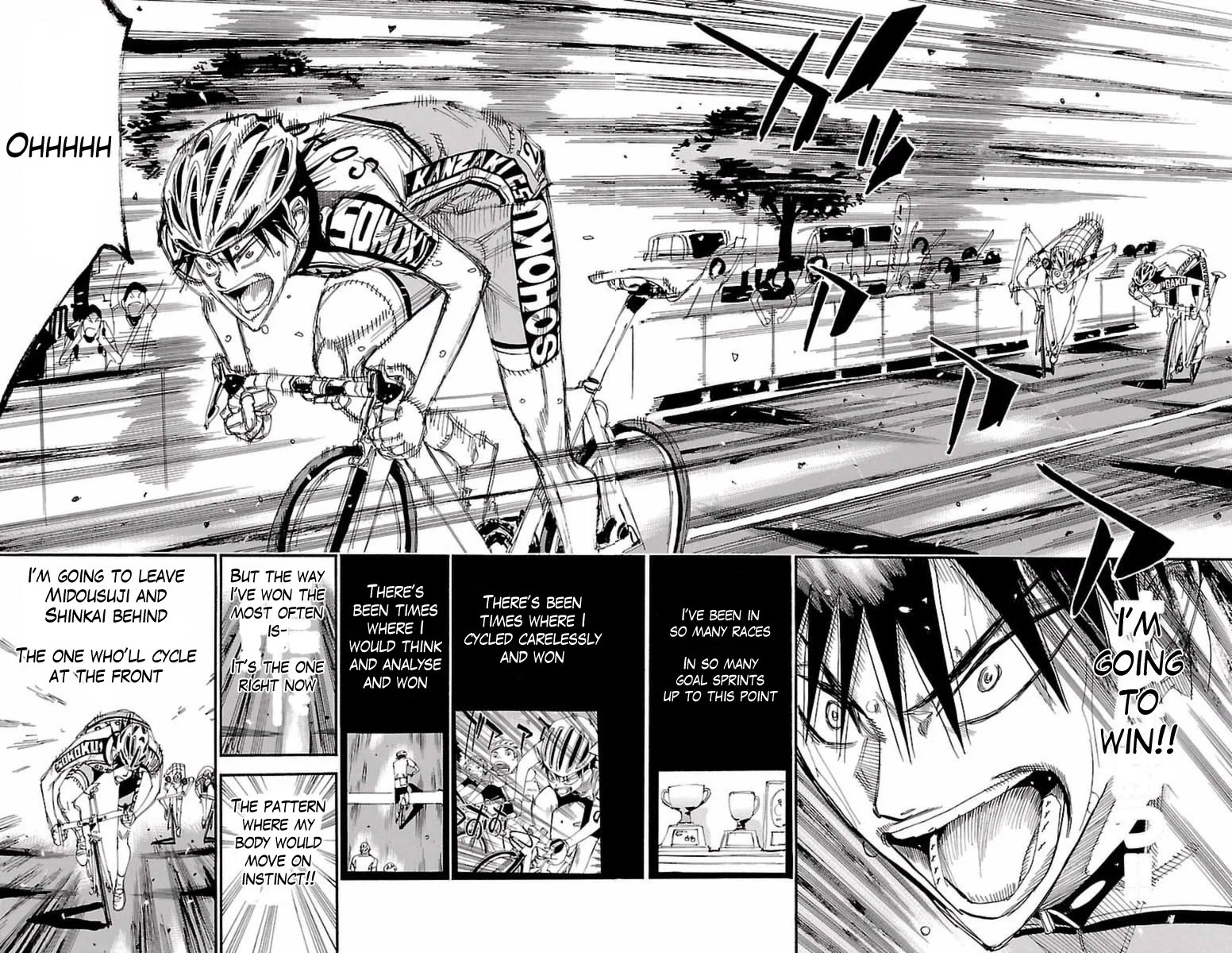 Yowamushi Pedal Chapter 409 page 6