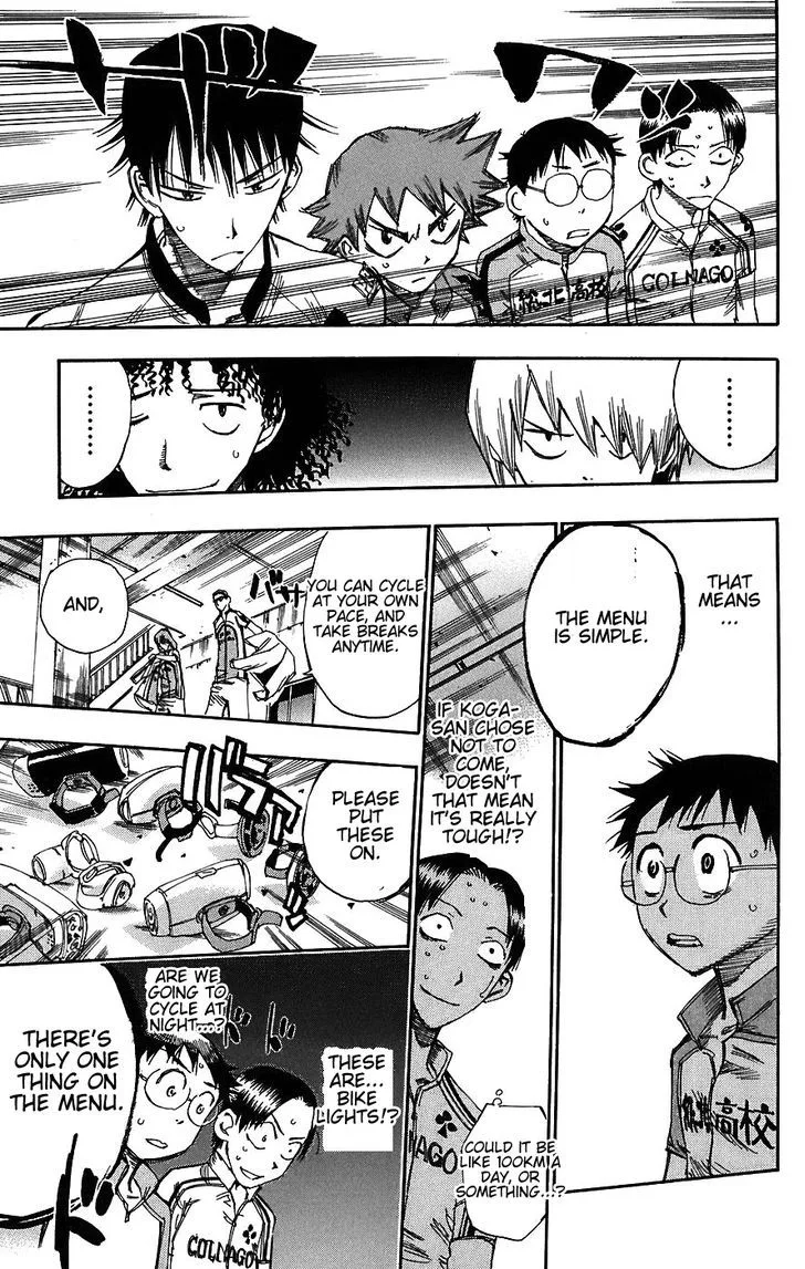 Yowamushi Pedal Chapter 41 page 8