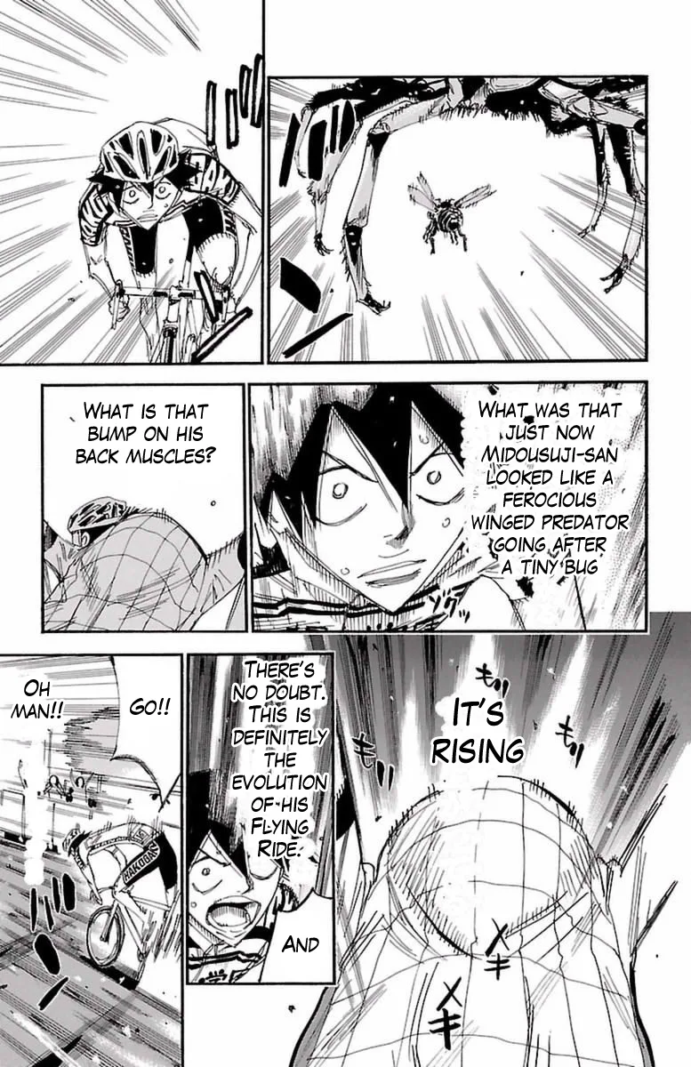 Yowamushi Pedal Chapter 410 page 8