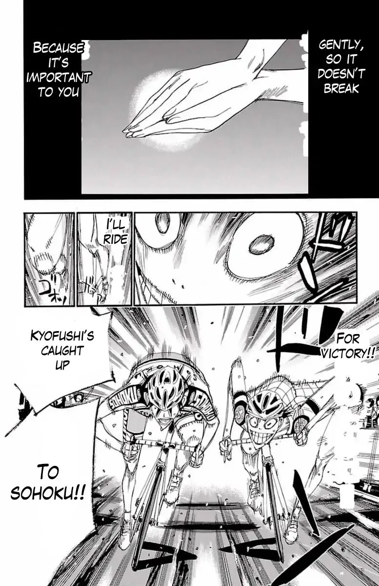 Yowamushi Pedal Chapter 411 page 17