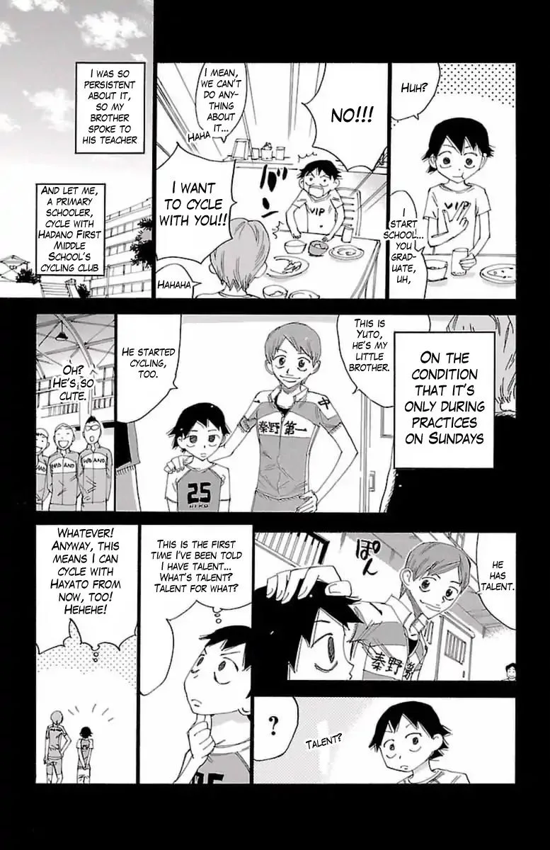 Yowamushi Pedal Chapter 412 page 6