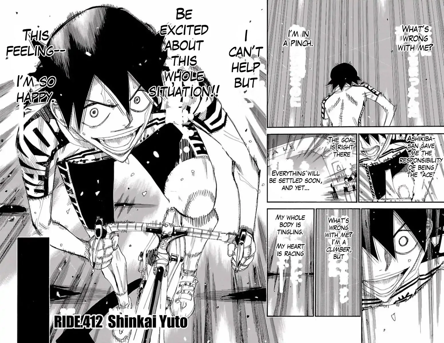 Yowamushi Pedal Chapter 412 page 2