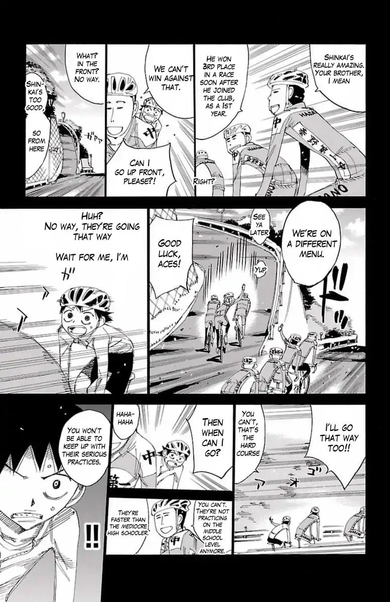 Yowamushi Pedal Chapter 412 page 10