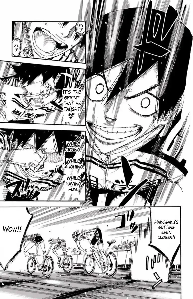 Yowamushi Pedal Chapter 412 page 22
