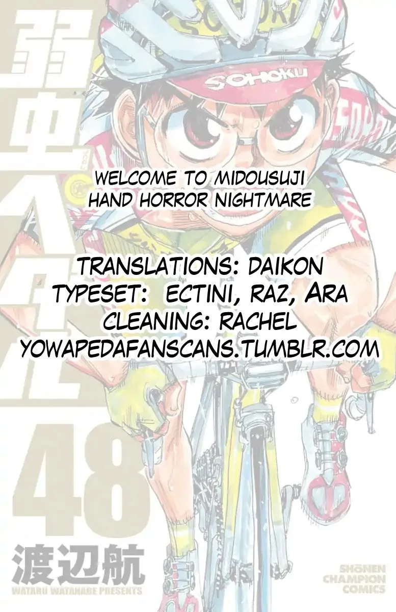 Yowamushi Pedal Chapter 413 page 24