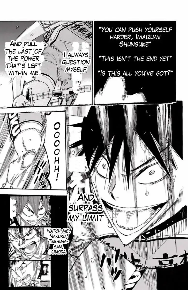 Yowamushi Pedal Chapter 413 page 14