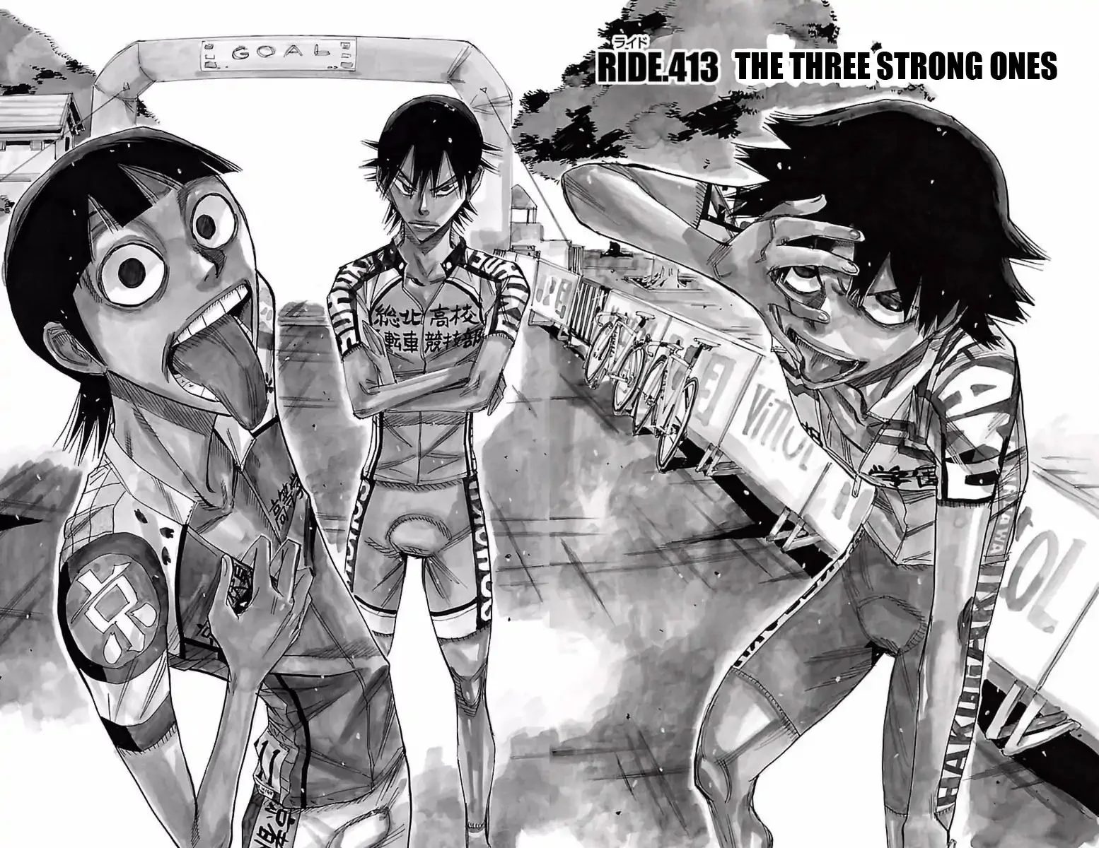 Yowamushi Pedal Chapter 413 page 2
