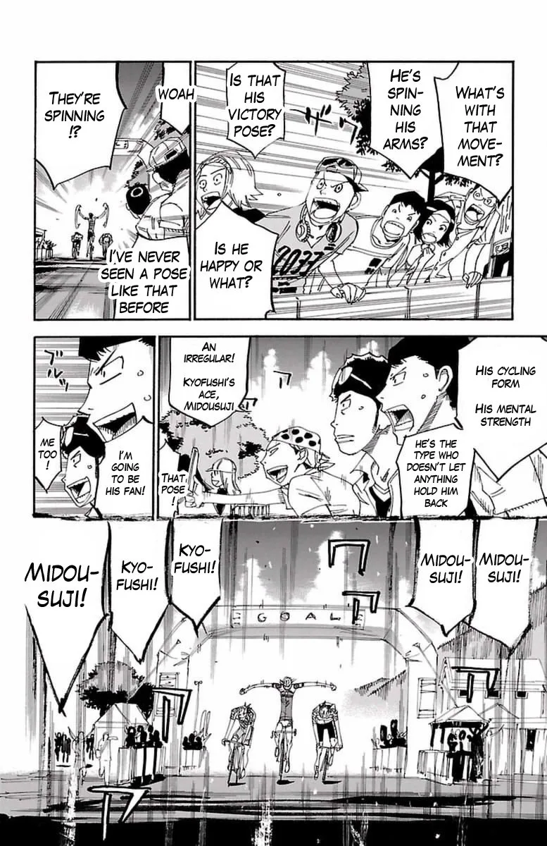Yowamushi Pedal Chapter 415 page 8
