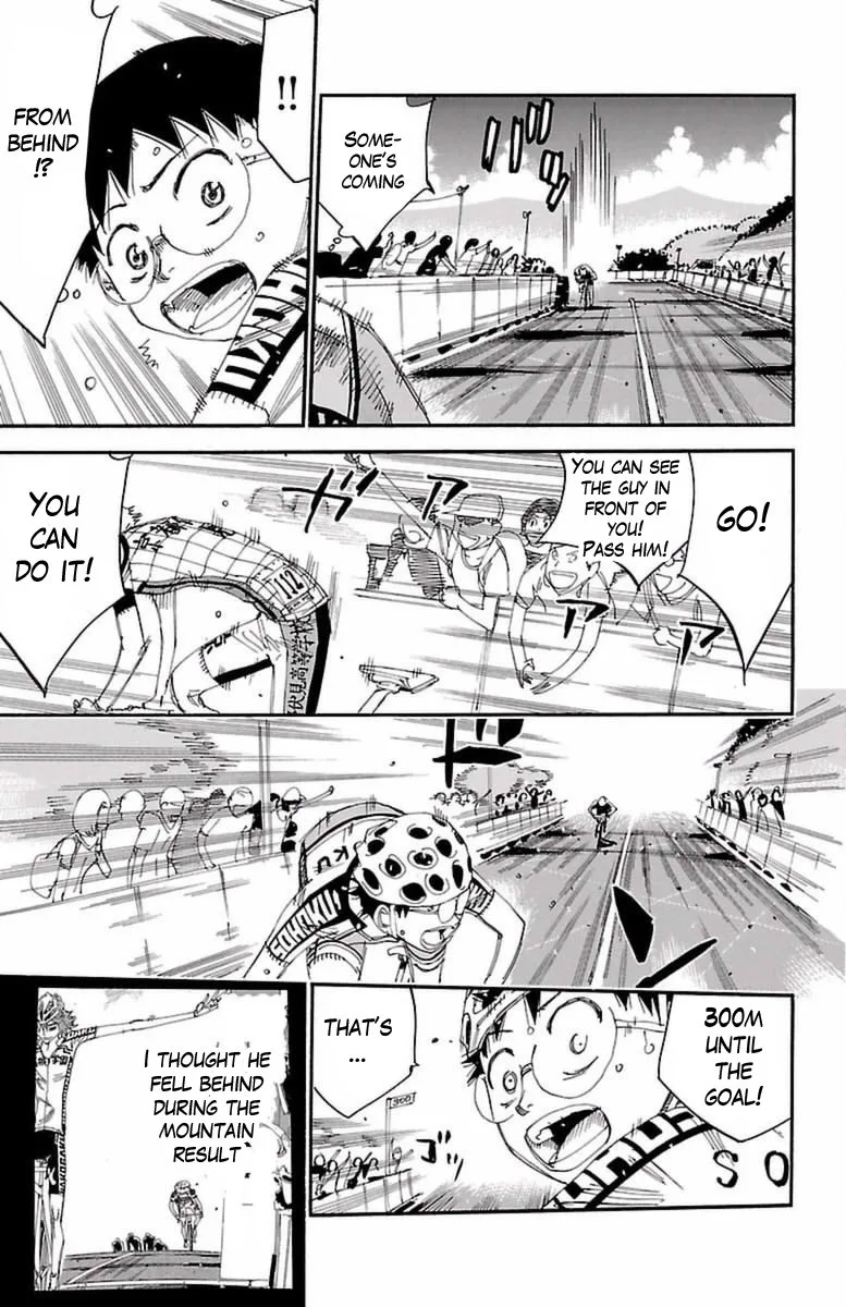 Yowamushi Pedal Chapter 415 page 14