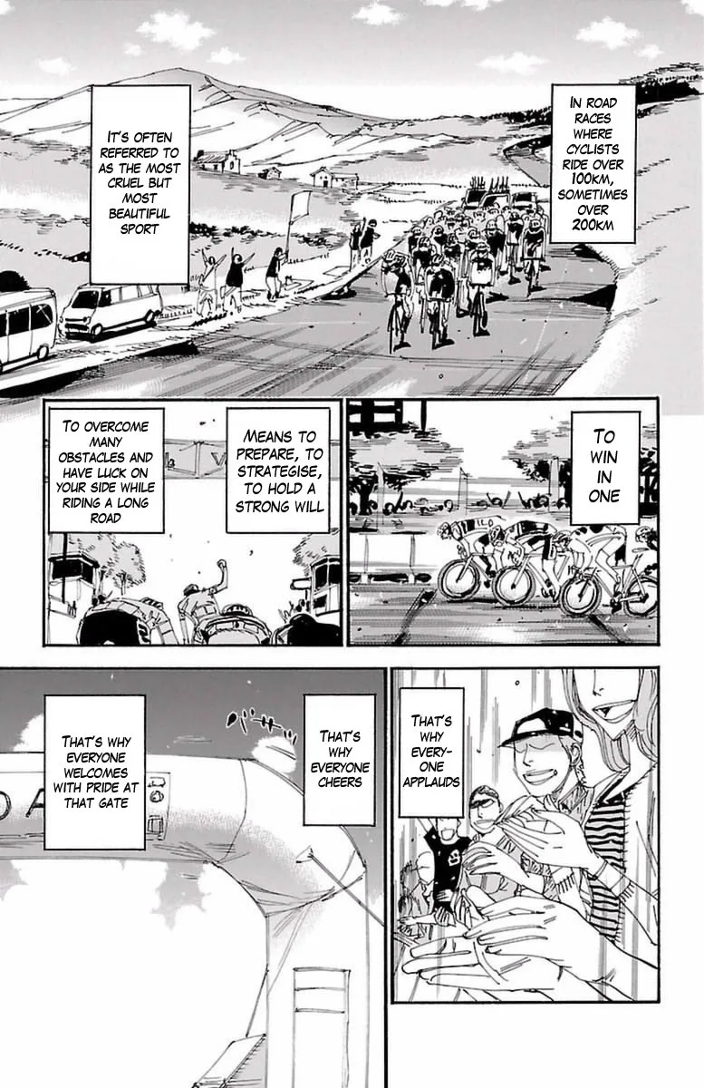 Yowamushi Pedal Chapter 415 page 3