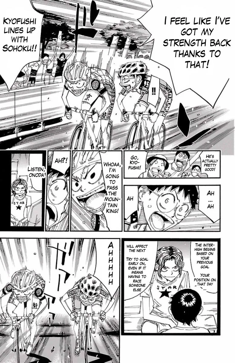 Yowamushi Pedal Chapter 415 page 16