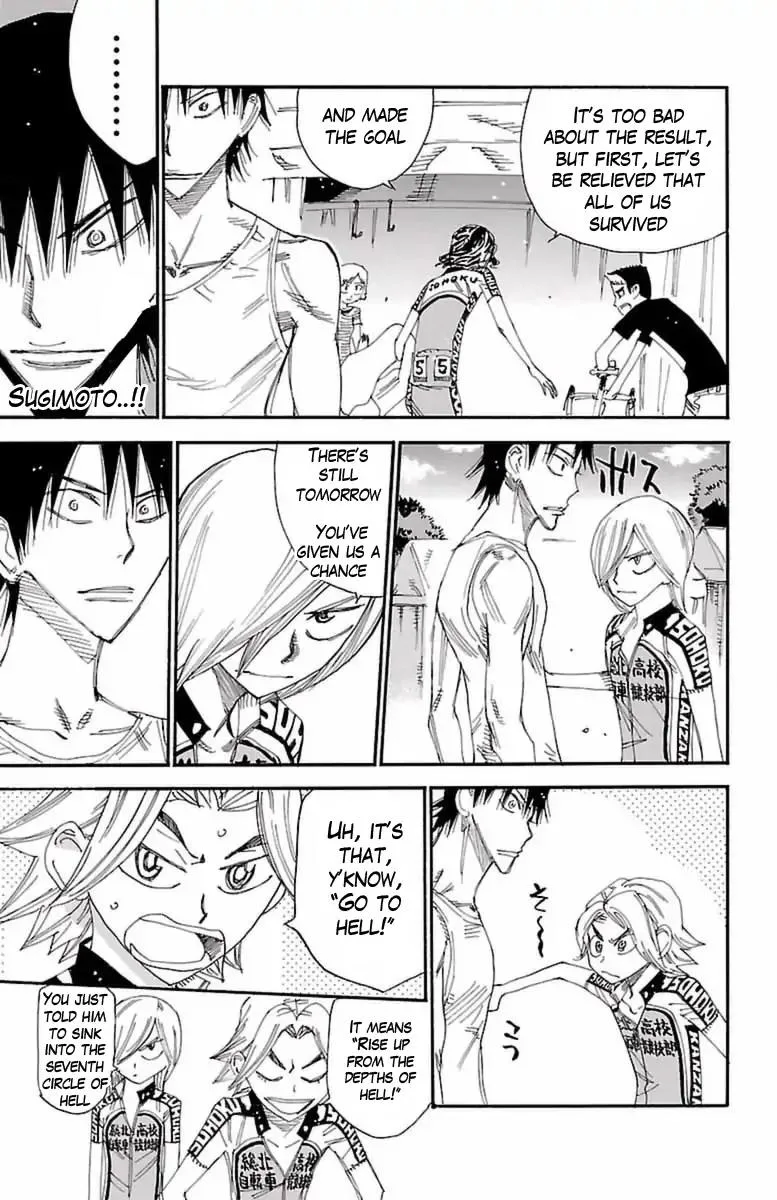 Yowamushi Pedal Chapter 416 page 11