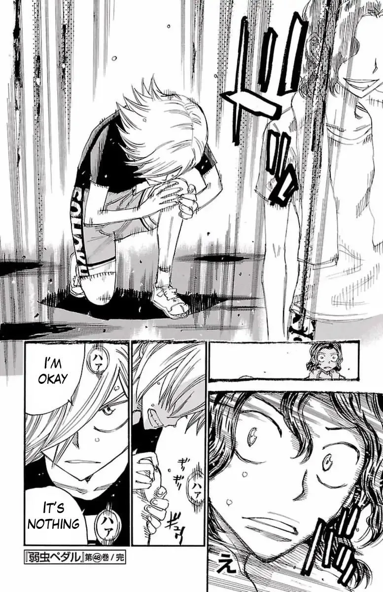 Yowamushi Pedal Chapter 416 page 25