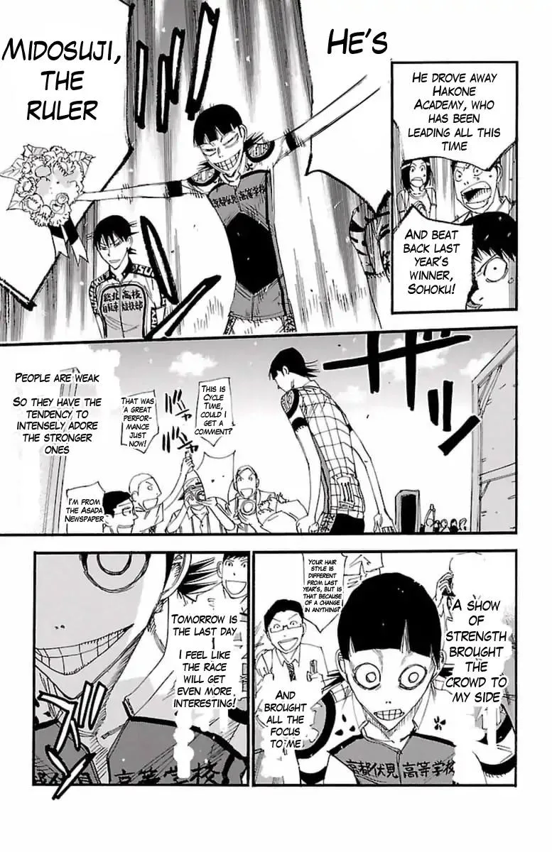Yowamushi Pedal Chapter 416 page 22