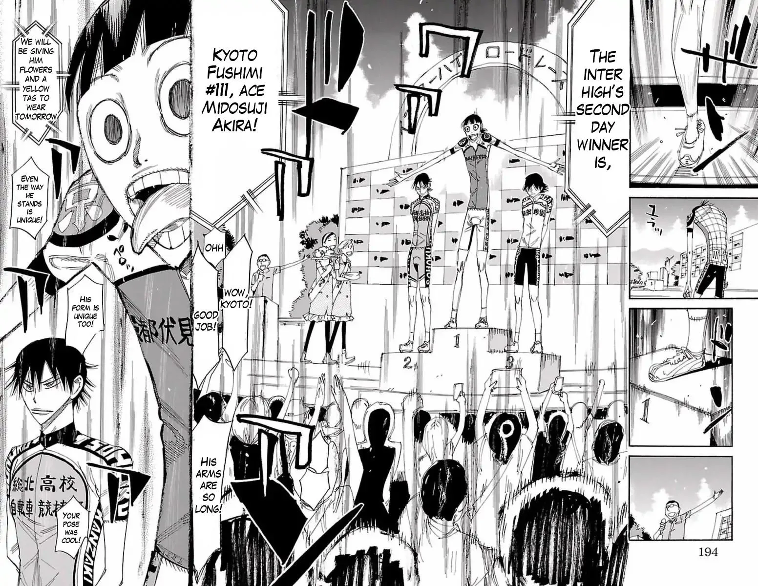 Yowamushi Pedal Chapter 416 page 14