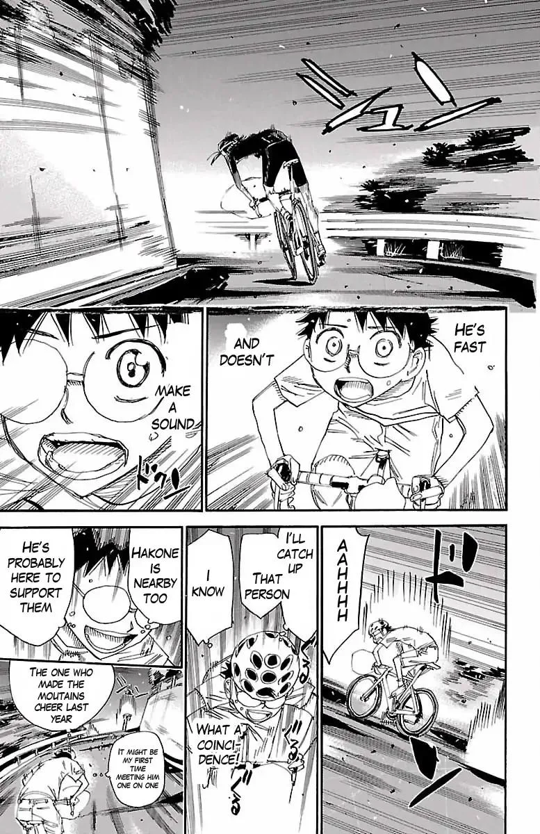 Yowamushi Pedal Chapter 417 page 17
