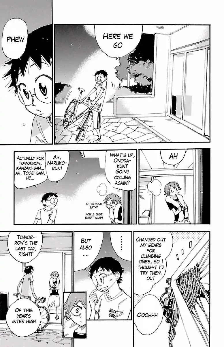 Yowamushi Pedal Chapter 417 page 11