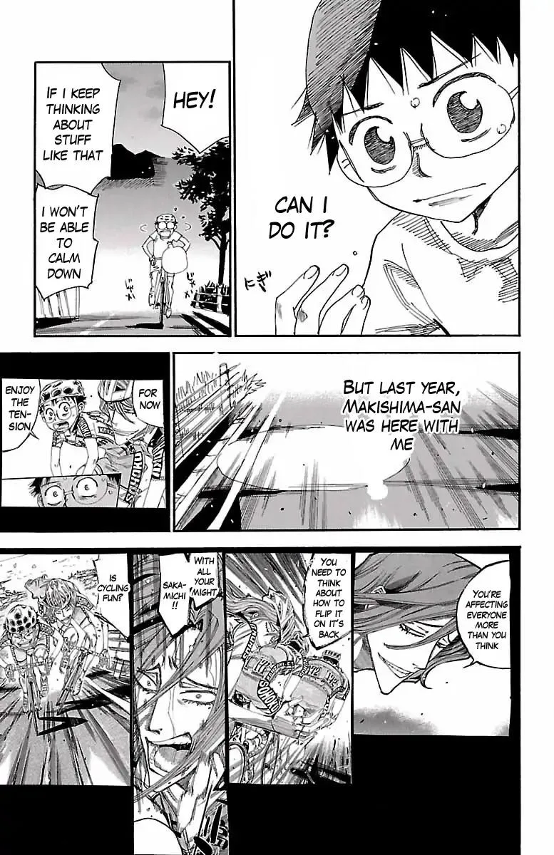 Yowamushi Pedal Chapter 417 page 15