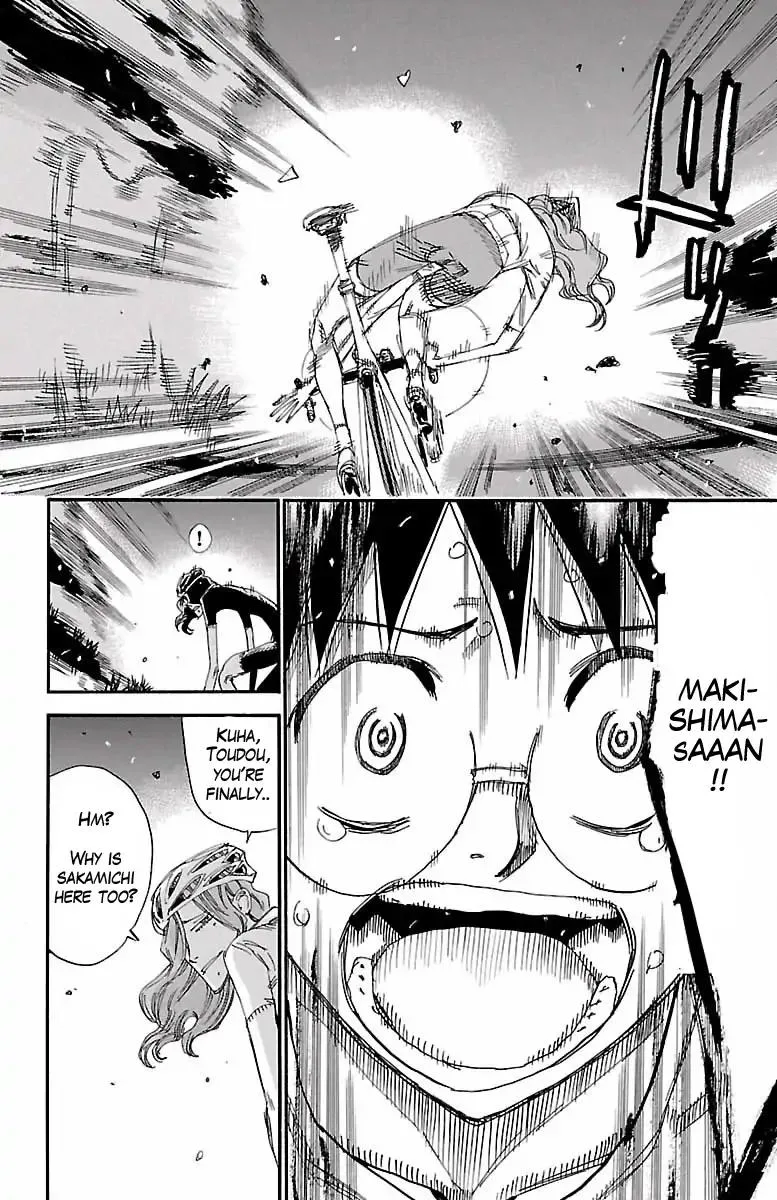 Yowamushi Pedal Chapter 418 page 18