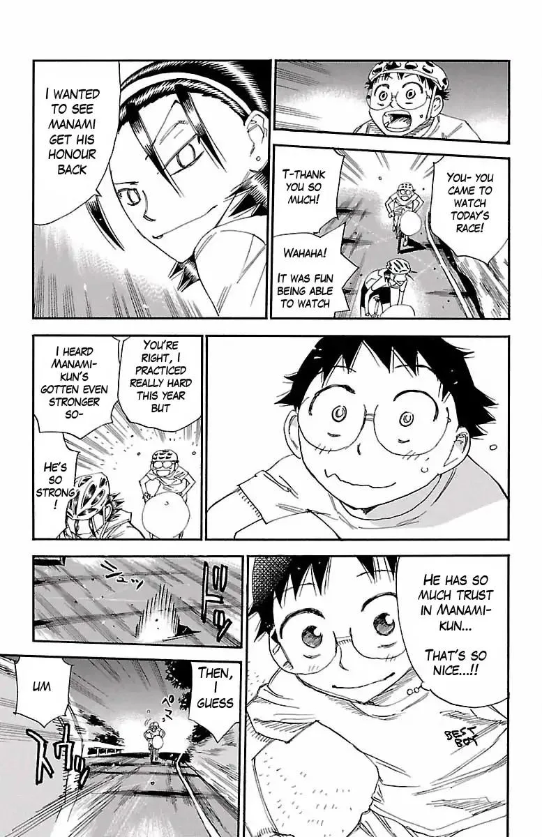 Yowamushi Pedal Chapter 418 page 8