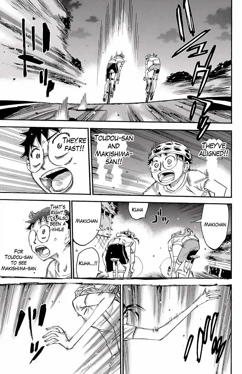 Yowamushi Pedal Chapter 419 page 9