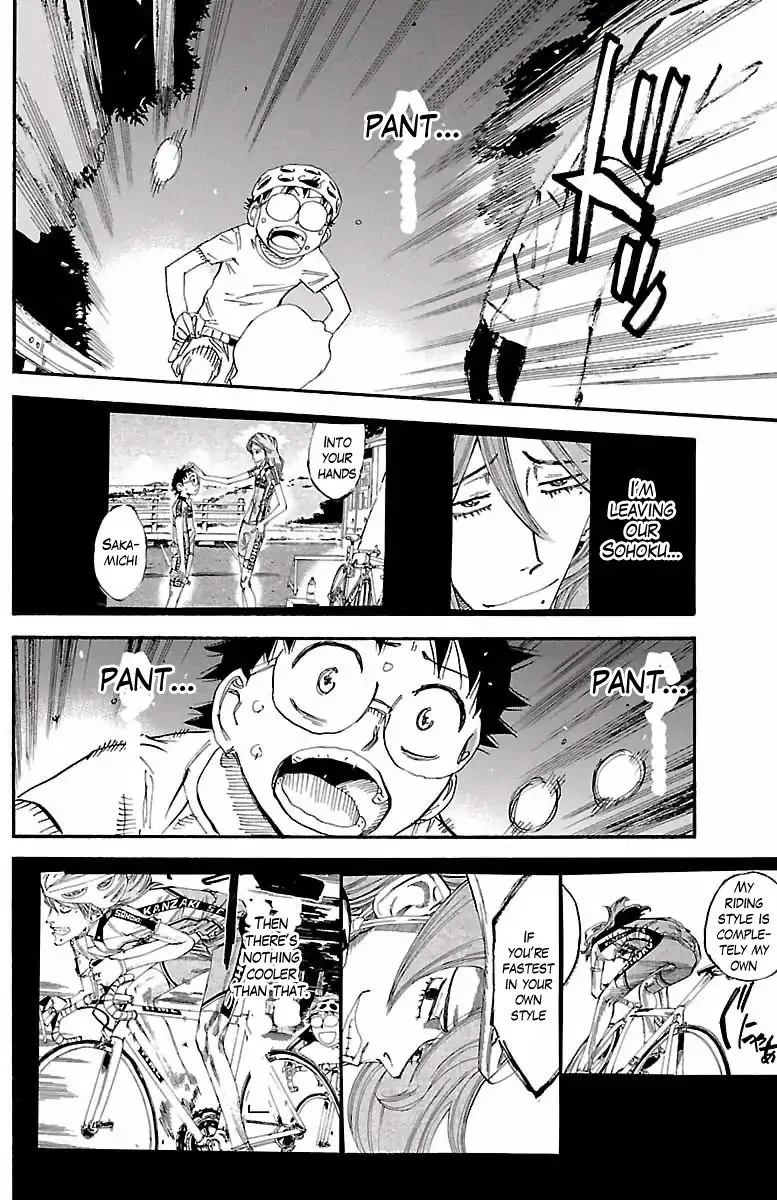 Yowamushi Pedal Chapter 419 page 2