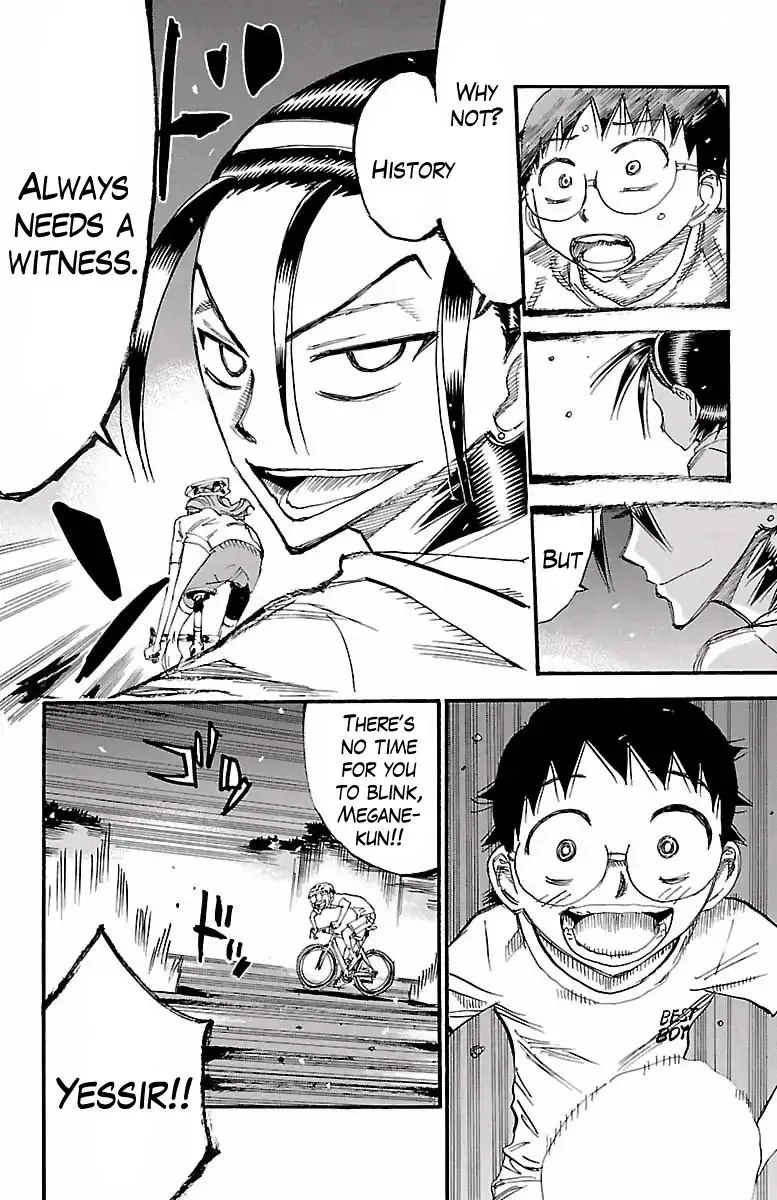Yowamushi Pedal Chapter 419 page 8