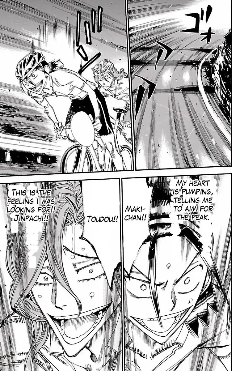 Yowamushi Pedal Chapter 419 page 15