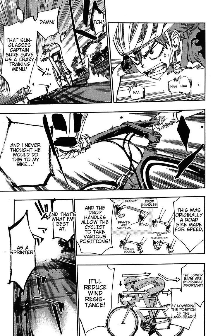 Yowamushi Pedal Chapter 42 page 10
