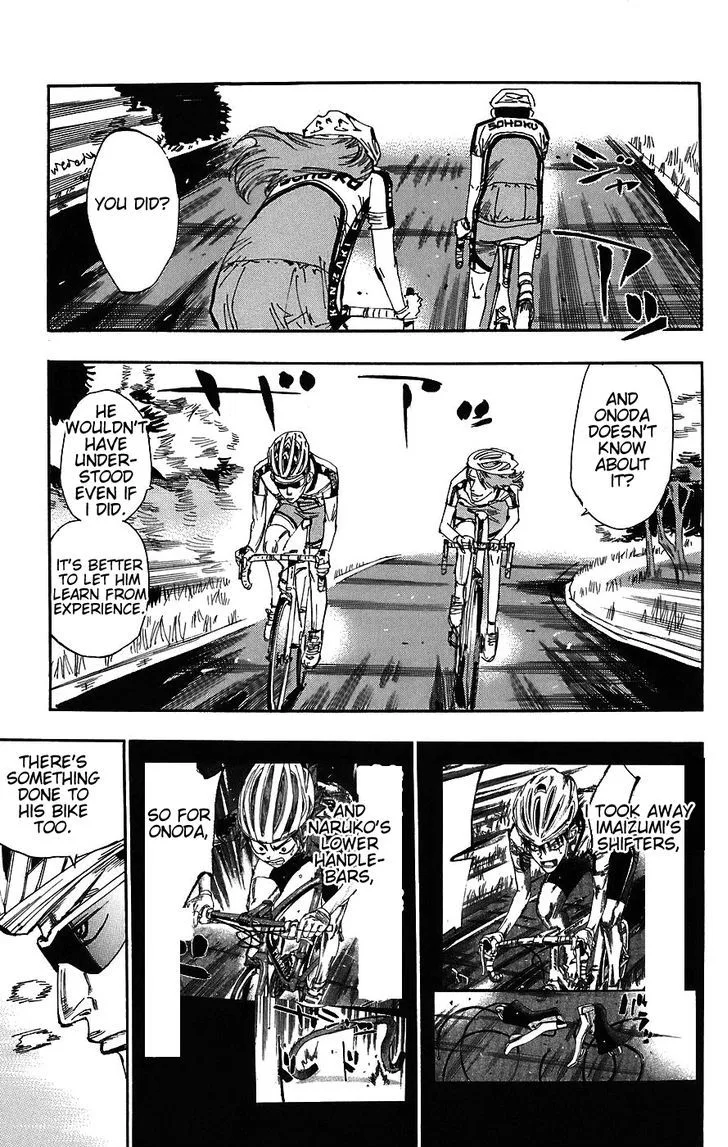 Yowamushi Pedal Chapter 42 page 8