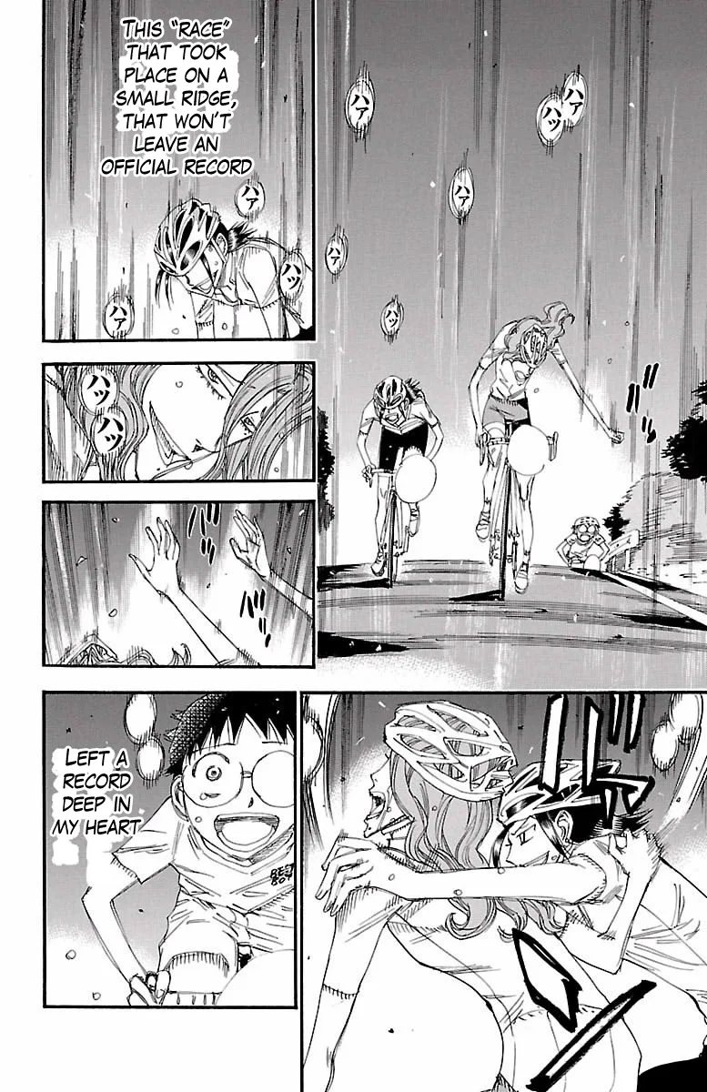 Yowamushi Pedal Chapter 420 page 22