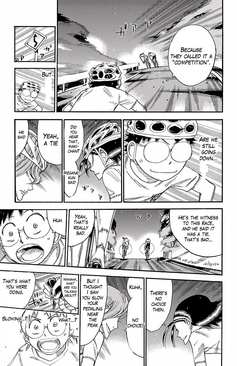 Yowamushi Pedal Chapter 420 page 14