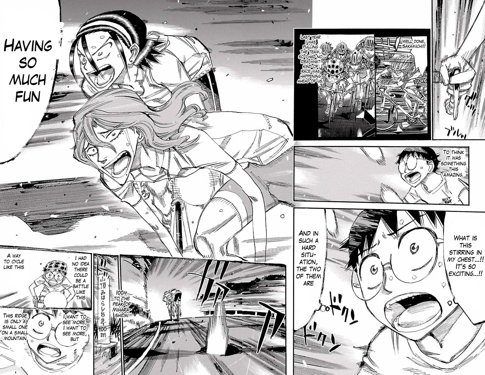 Yowamushi Pedal Chapter 420 page 10
