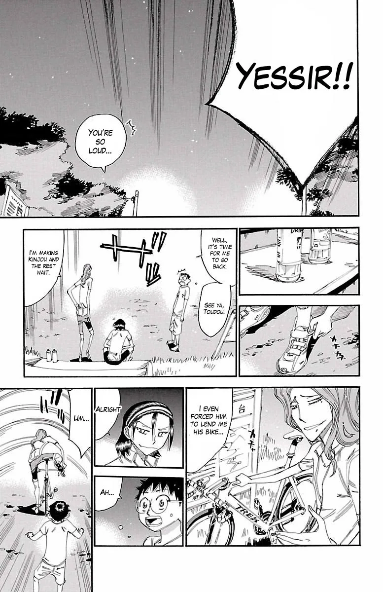 Yowamushi Pedal Chapter 421 page 11