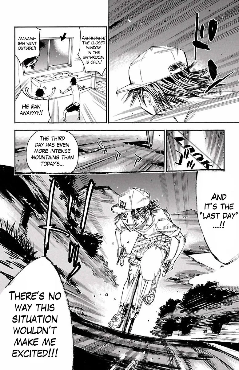 Yowamushi Pedal Chapter 421 page 18