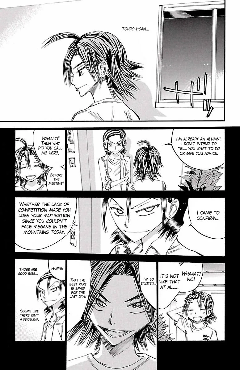 Yowamushi Pedal Chapter 421 page 17