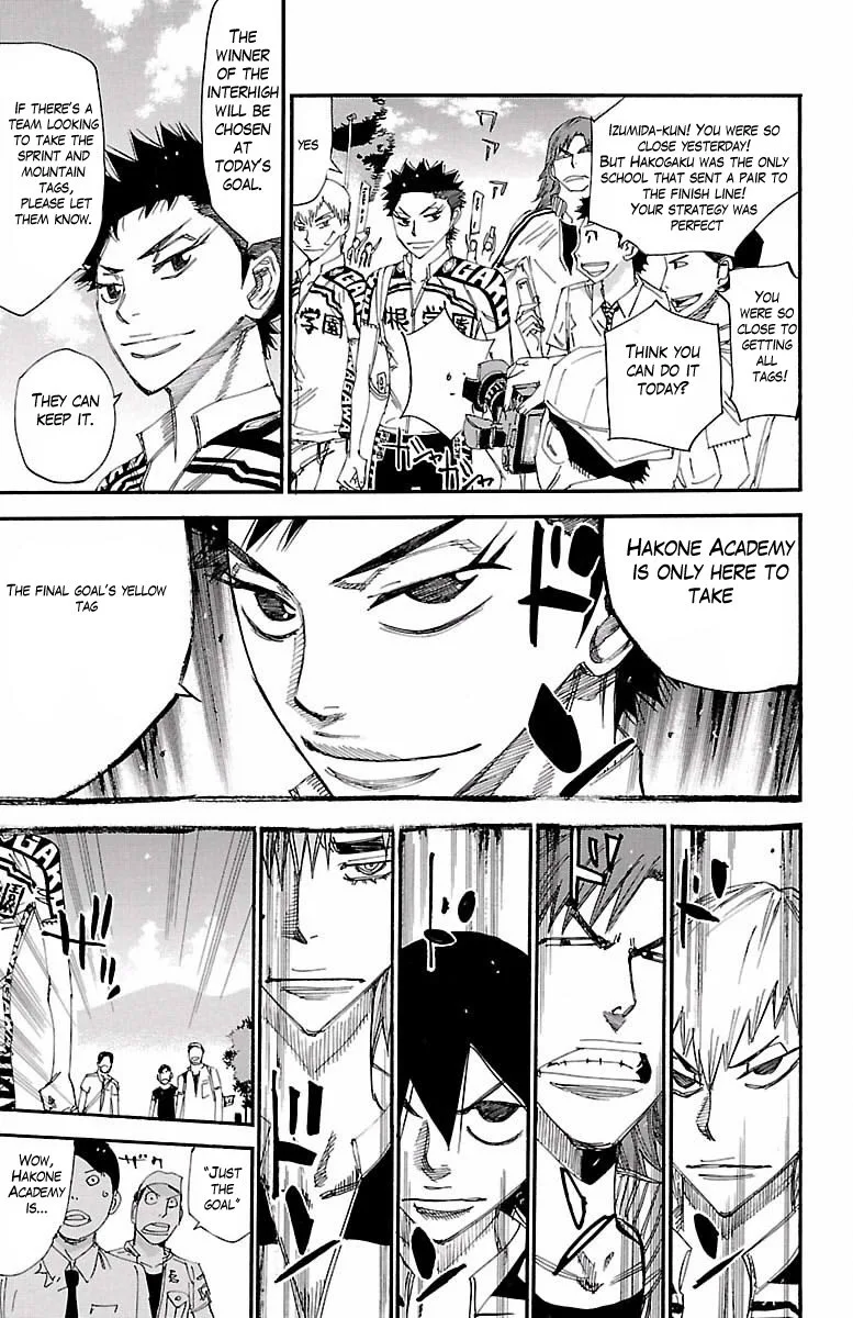 Yowamushi Pedal Chapter 422 page 6