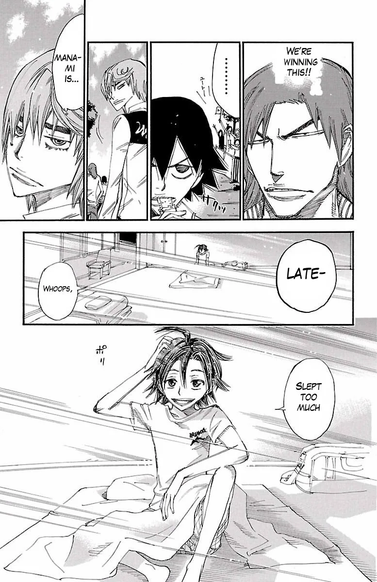 Yowamushi Pedal Chapter 422 page 8