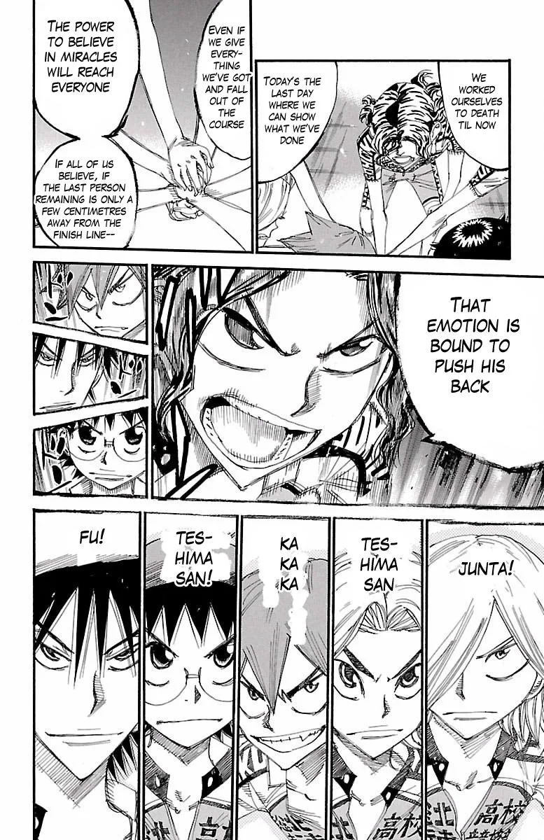 Yowamushi Pedal Chapter 422 page 11