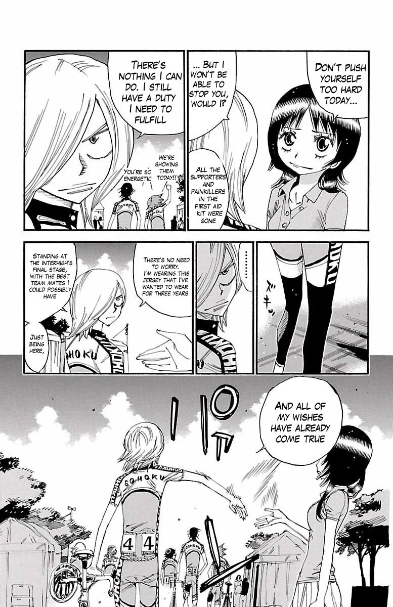 Yowamushi Pedal Chapter 422 page 14
