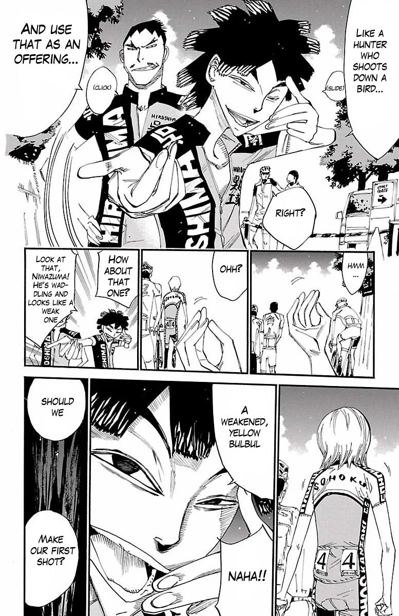 Yowamushi Pedal Chapter 422 page 18
