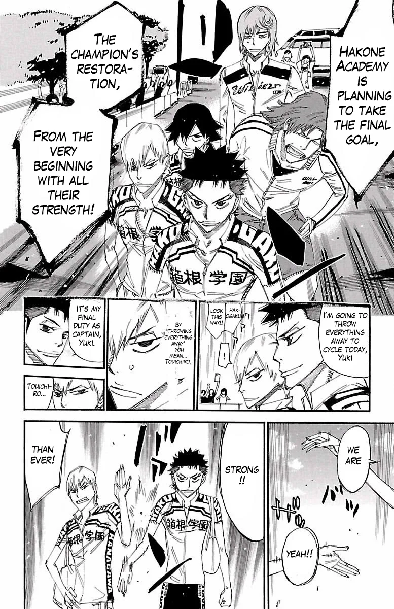 Yowamushi Pedal Chapter 422 page 7