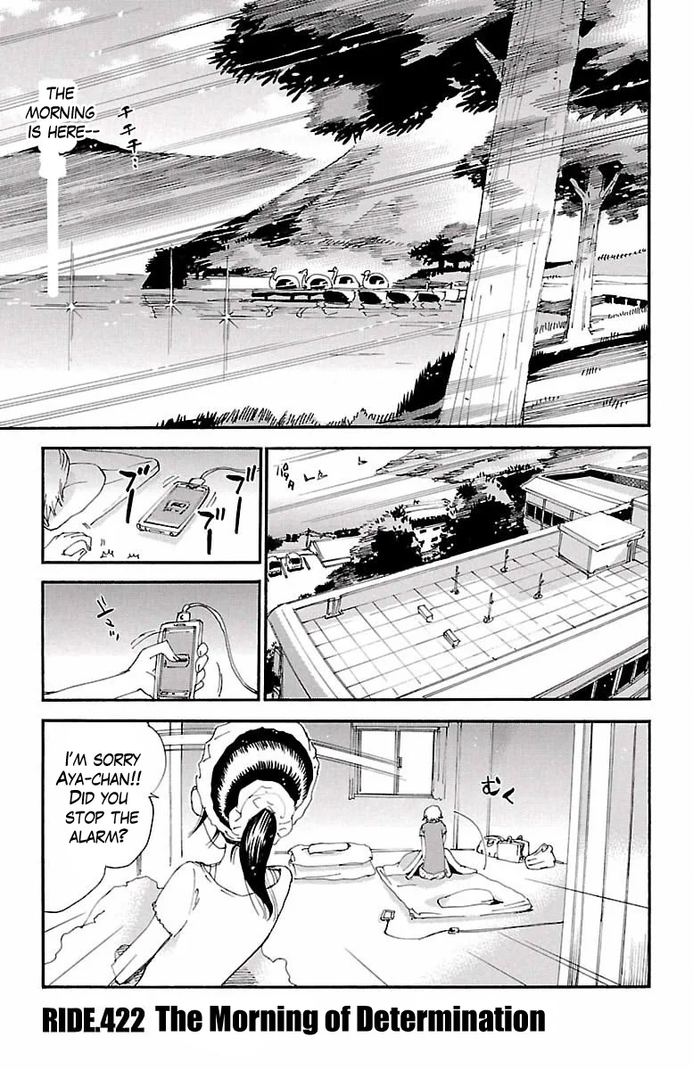 Yowamushi Pedal Chapter 422 page 1