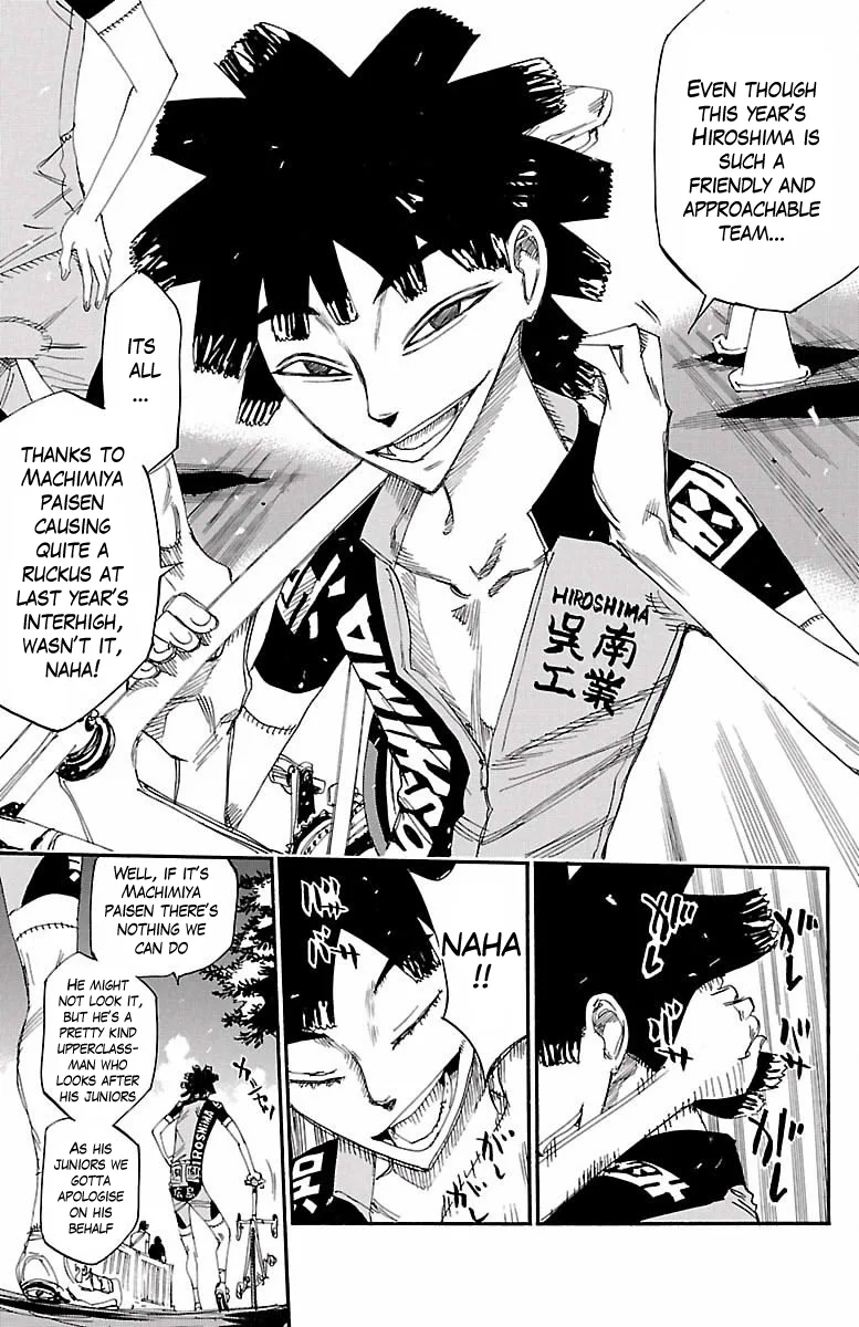 Yowamushi Pedal Chapter 422 page 16