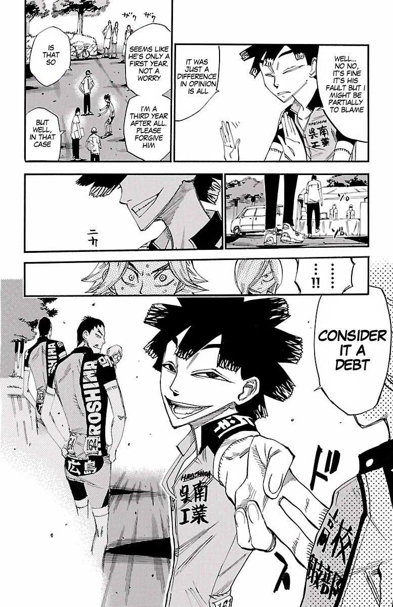 Yowamushi Pedal Chapter 423 page 17