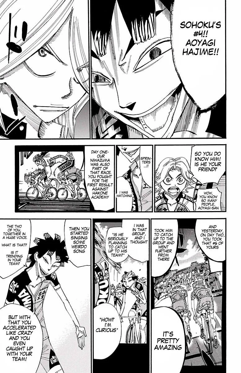 Yowamushi Pedal Chapter 423 page 6